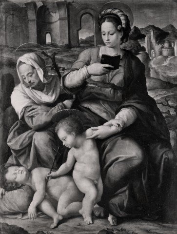 Stearn & Sons — 651. Florentine Sch.: The Holy Family — insieme